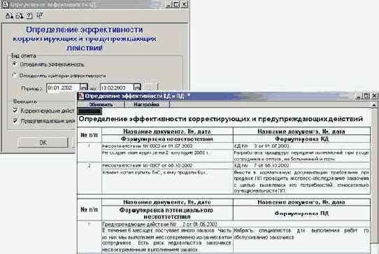 Определение эффективности КД